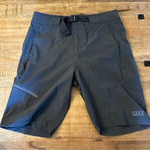 SAXX Ascender 2N1 Ballpark pouch Dark grey Men’s 28 NWOT
